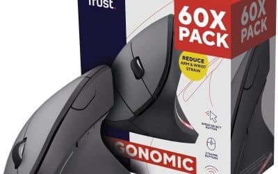 Test de la souris verticale Trust Verto 60 : confort et ergonomie