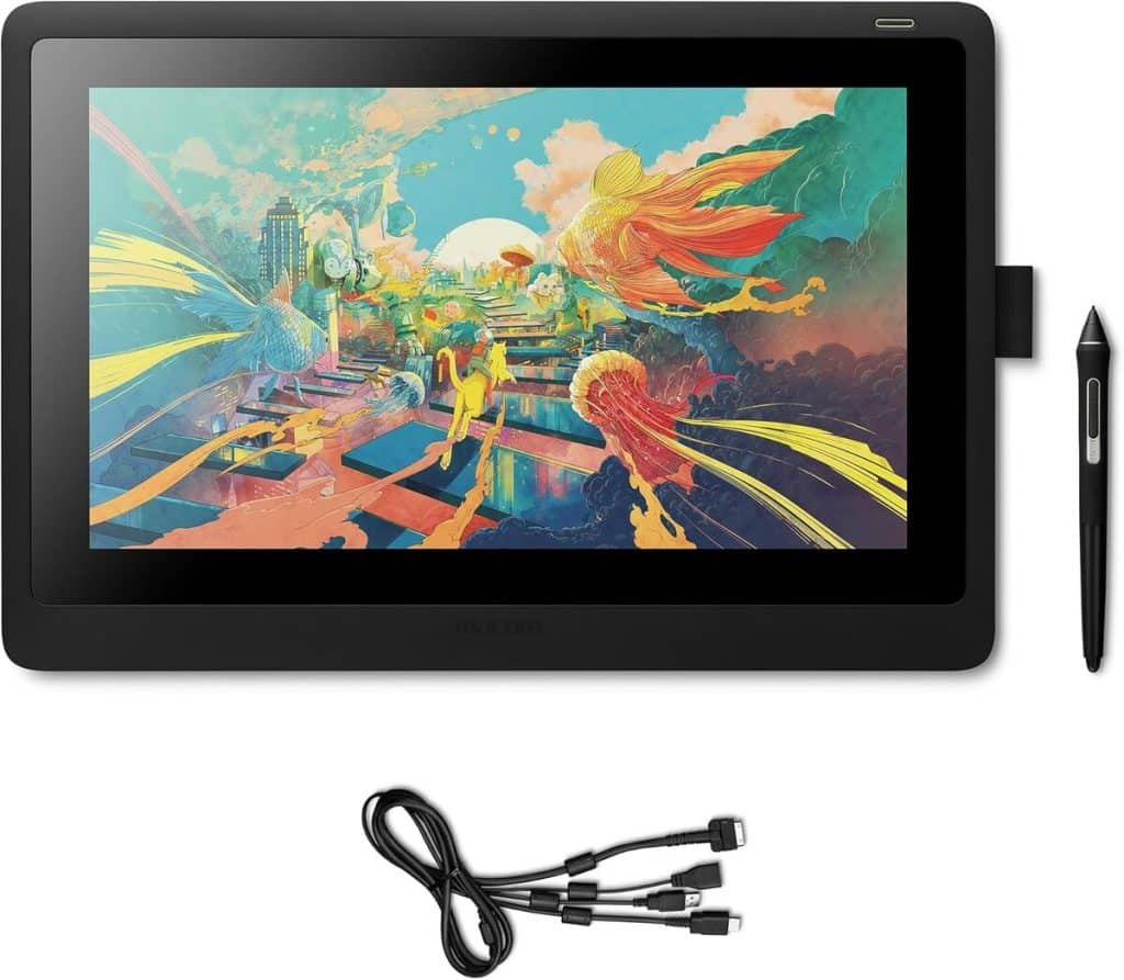 Test de la tablette Wacom Cintiq 16 : stylet sans batterie et écran Full HD