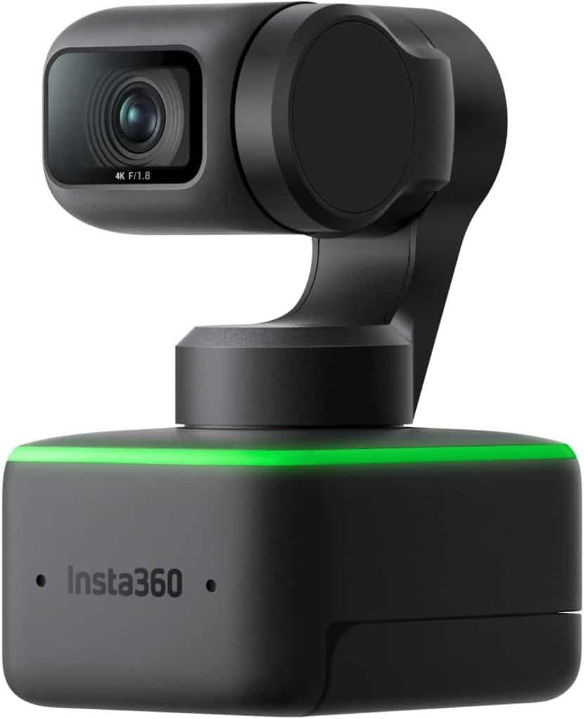 Test de la webcam Insta360 Link : performance 4K et IA innovante