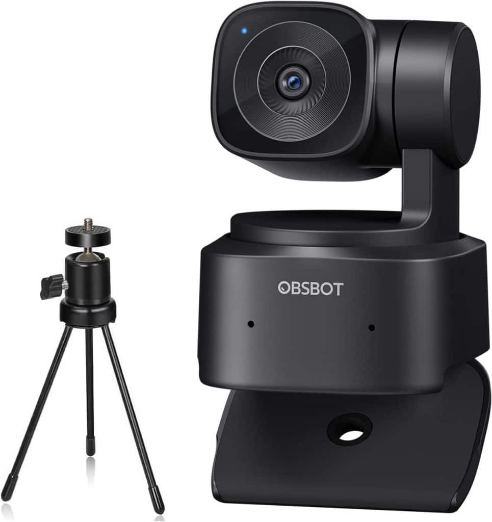 Test de la webcam OBSBOT Tiny SE : performance et suivi AI