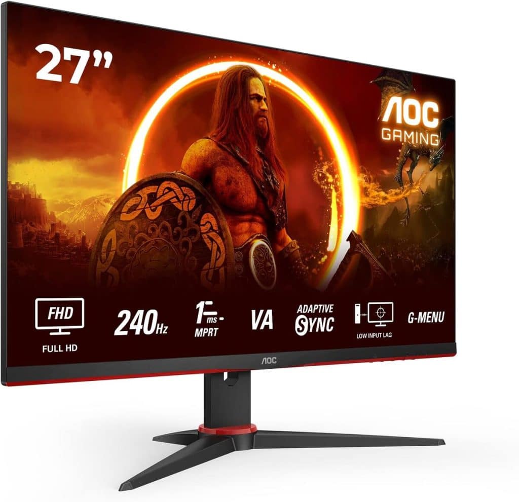 Test de l'écran AOC 27G2ZNE : fluidité et performance gaming