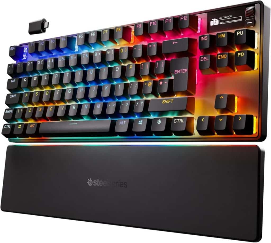 Test du clavier gaming SteelSeries Apex Pro TKL Wireless Gen 3