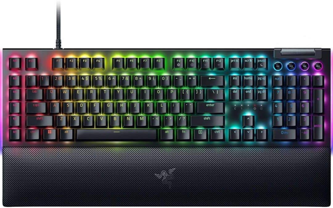 Test du clavier Razer BlackWidow V4 : performance et design RGB