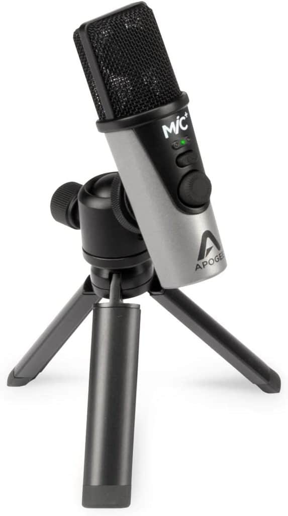 Test du microphone Apogee MIC PLUS : performance condensée et sortie casque