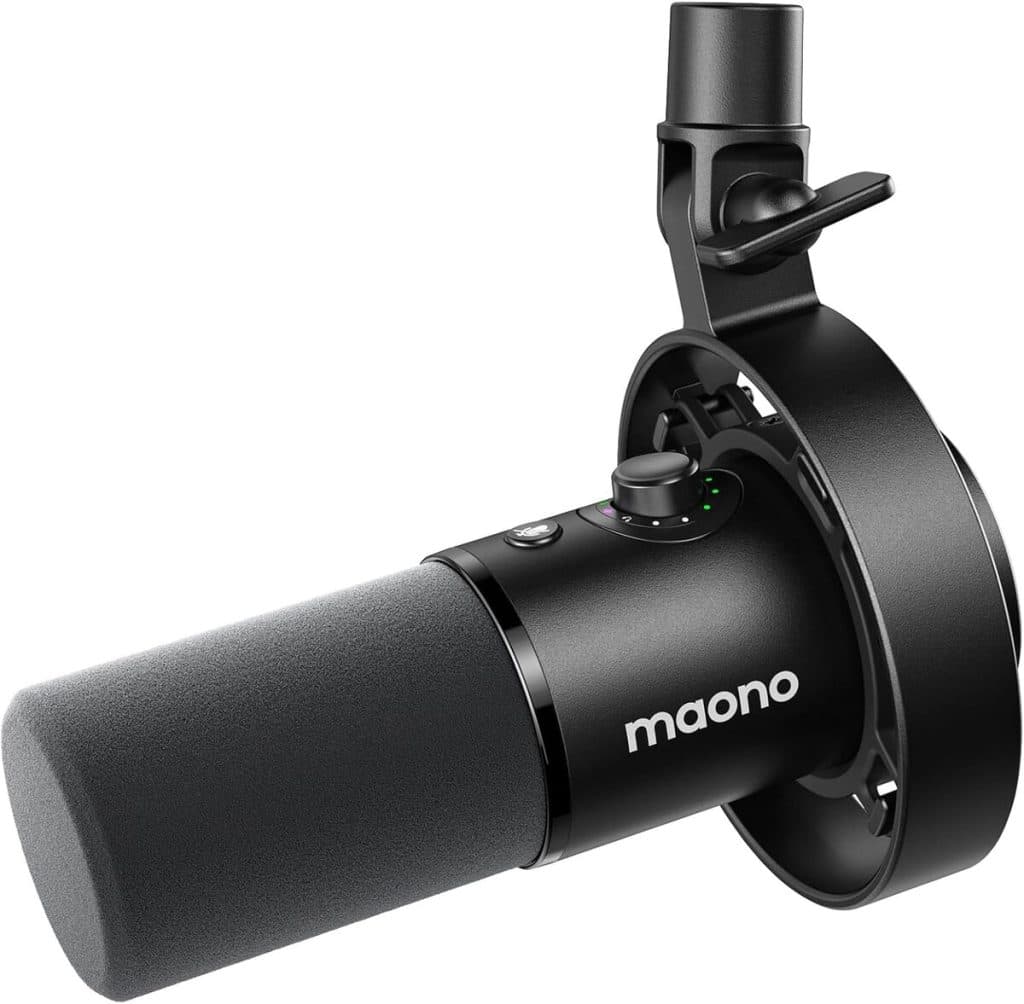 Test du microphone MAONO PD300X : performance pour podcast et studio