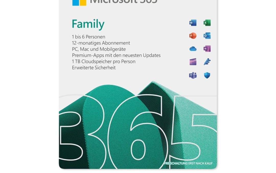Test du Microsoft 365 Family FPP : l'outil bureautique familial