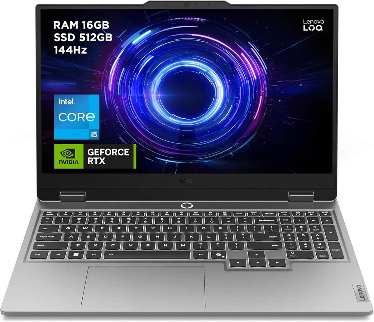 Test Lenovo LOQ 15IRX10 : performance gaming au rendez-vous