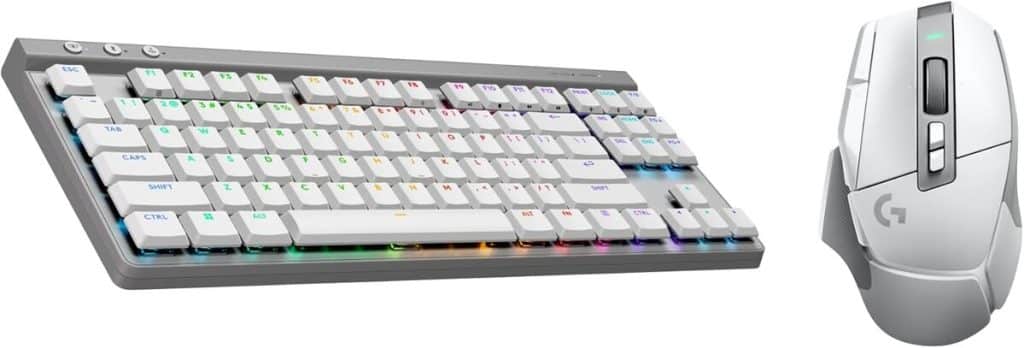 Test Logitech G502 X LIGHTSPEED souris gaming et G915 TKL clavier gaming azerty