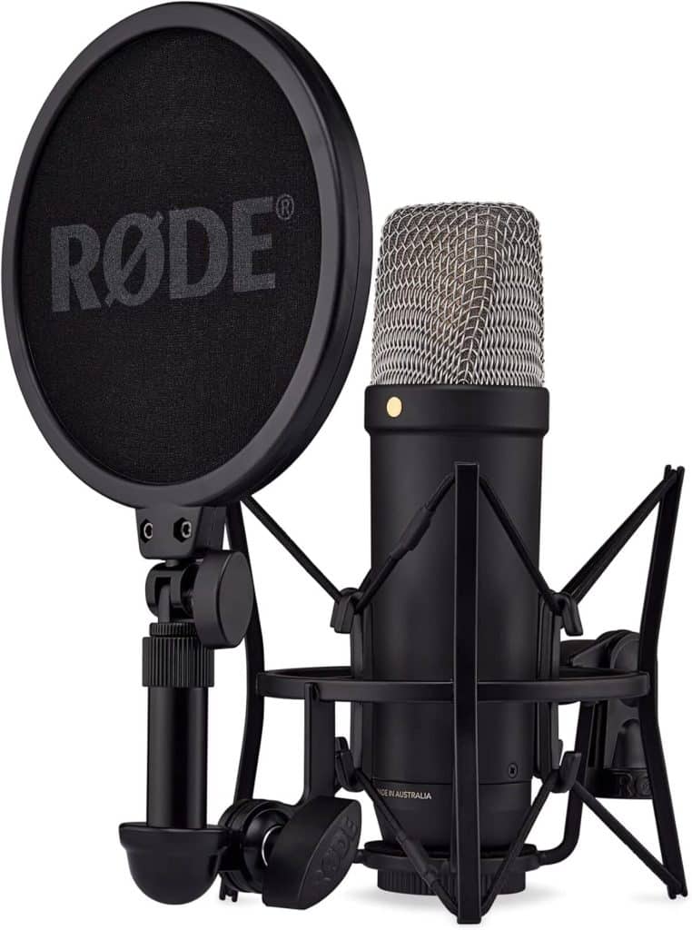 Test : microphone RØDE NT1 5ème génération, studio et podcast