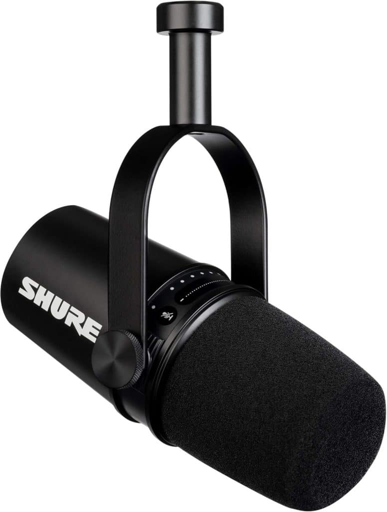 Test : microphone Shure MV7 USB pour podcasting et streaming