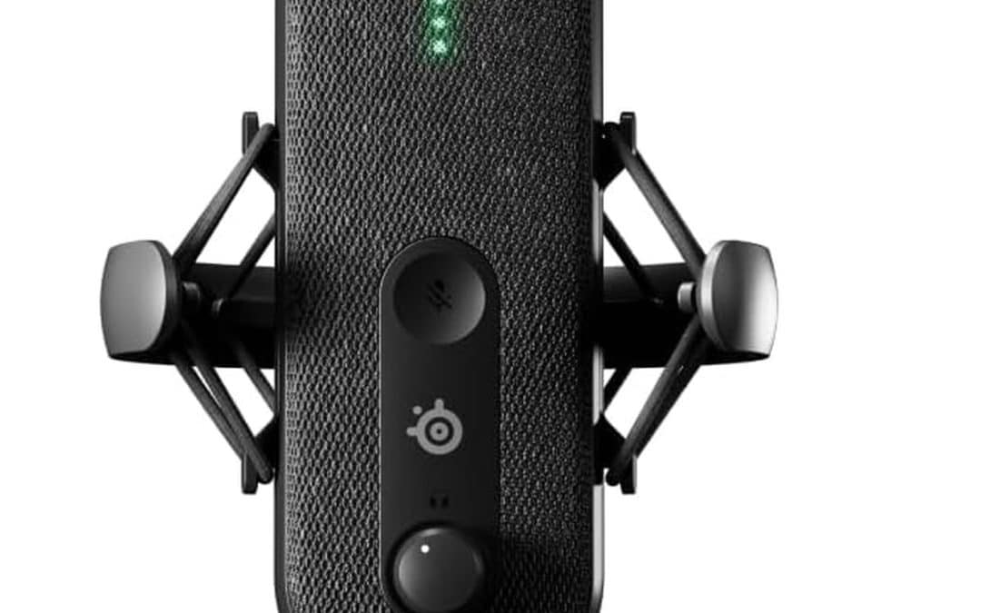 Test : microphone USB SteelSeries Alias pour streamer sans bruit