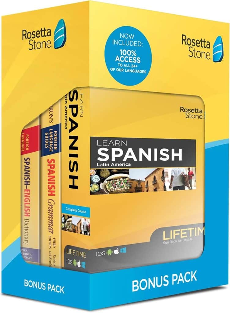 Test Rosetta Stone : apprendre l'espagnol à vie avec bonus exclusif