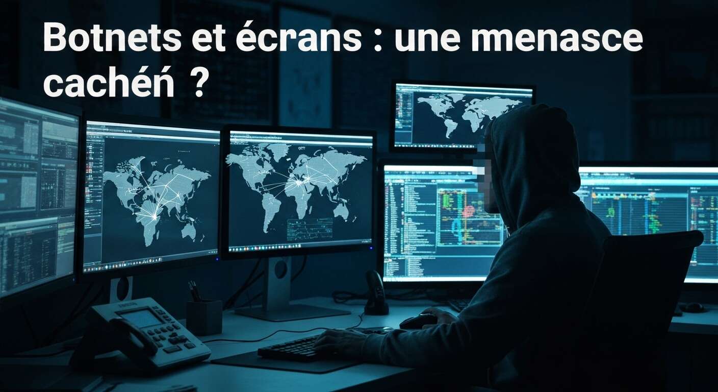 L'impact des botnets sur les écrans : diagnostics et symptômes L'impact des botnets sur les écrans : diagnostics et symptômes
