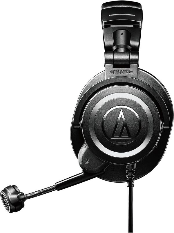 Audio-Technica M50xSTS StreamSet Casque de Streaming Avec Connexion USB Noir