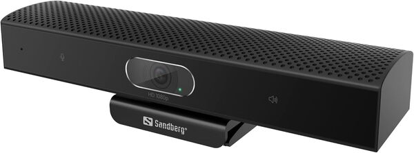 Sandberg All-in-1 ConfCam 1080P HD Webcam Full HD 1920 x 1080 Pixel Support à Pince