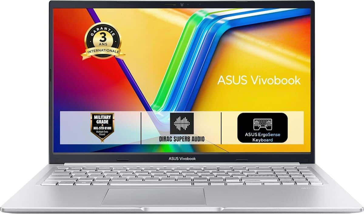Test ASUS Vivobook 15 S1502YA : performance et espace de stockage