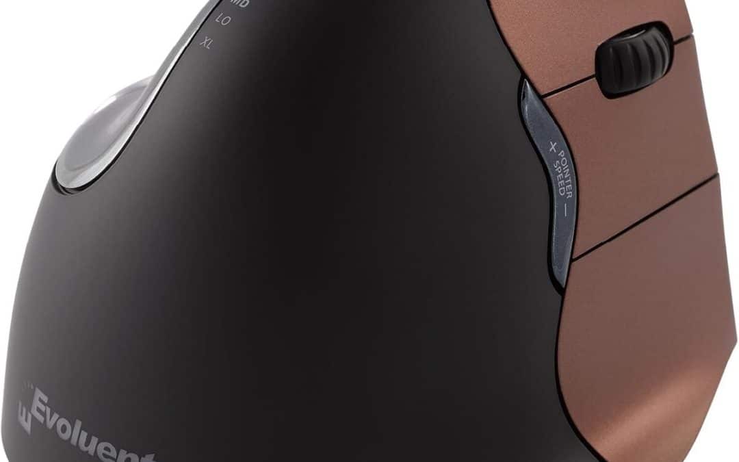 Test de la souris Evoluent VerticalMouse 4 sans fil pour droitiers