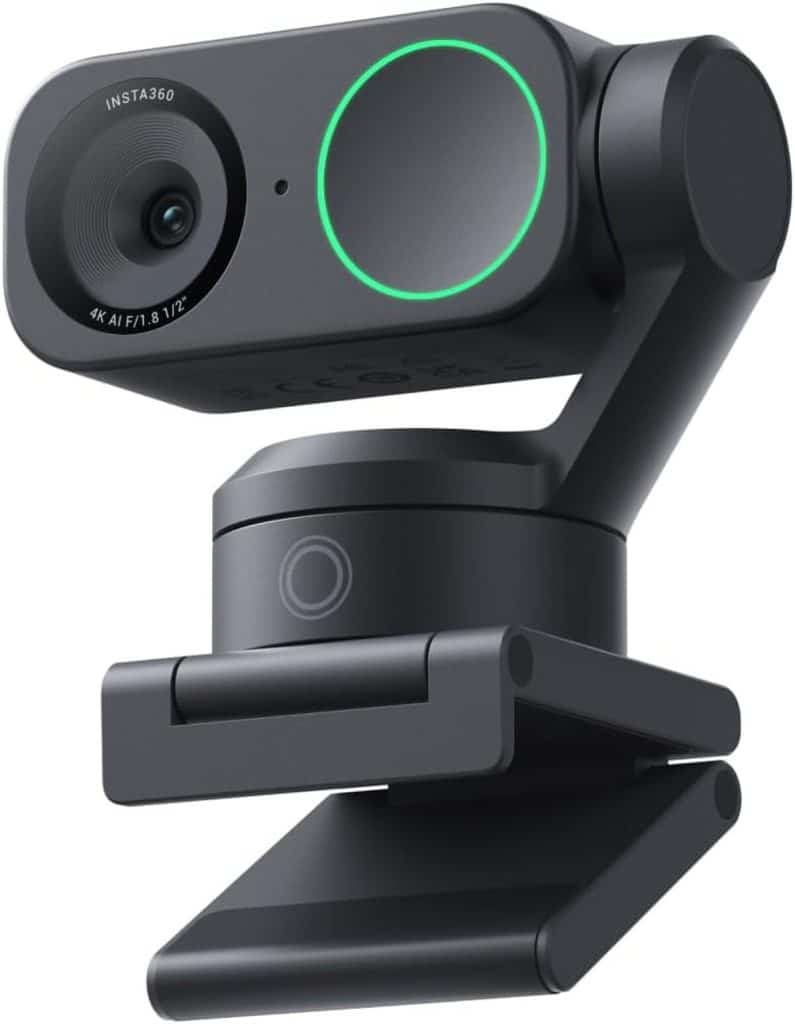 Test de la webcam Insta360 Link 2 : performance 4K et suivi IA