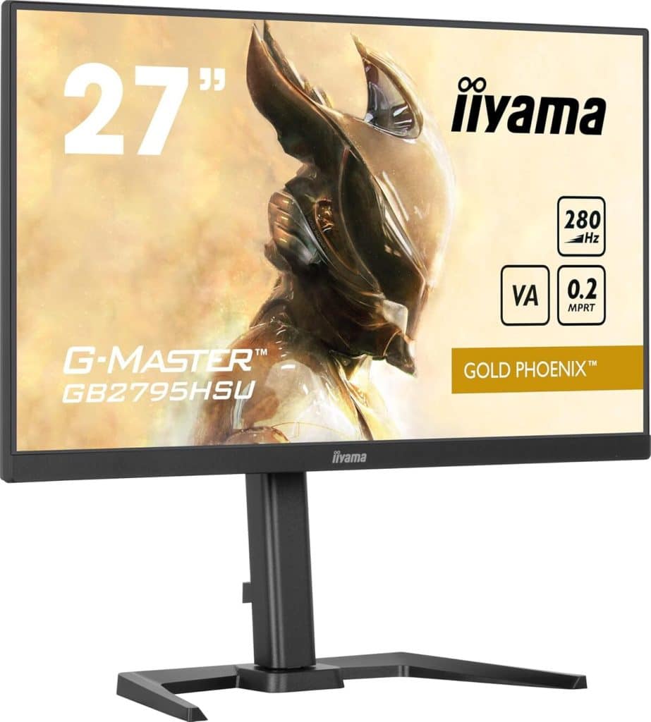 Test de l'écran gamer iiyama G-Master Gold Phoenix 280Hz