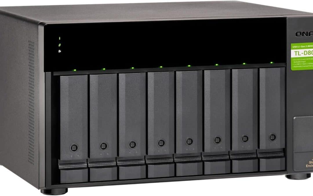 Test du boîtier de stockage QNAP TL-D800C : l'efficacité à votre service