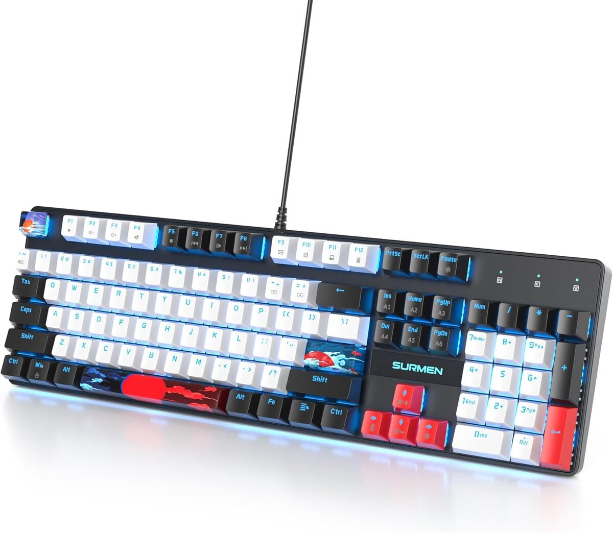 Test du clavier de jeu SbocKeeb RVB : mécanique, linéaire et complet