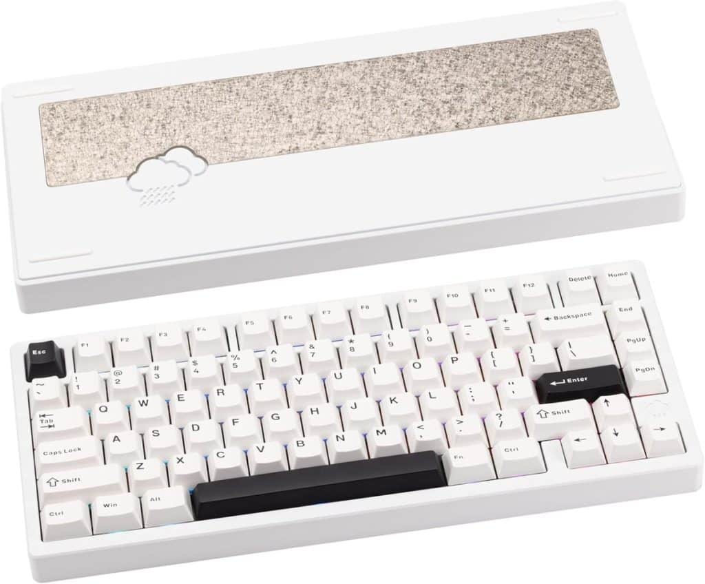 Test du clavier mécanique CutiePcs Rainy 75 : acoustique supérieure