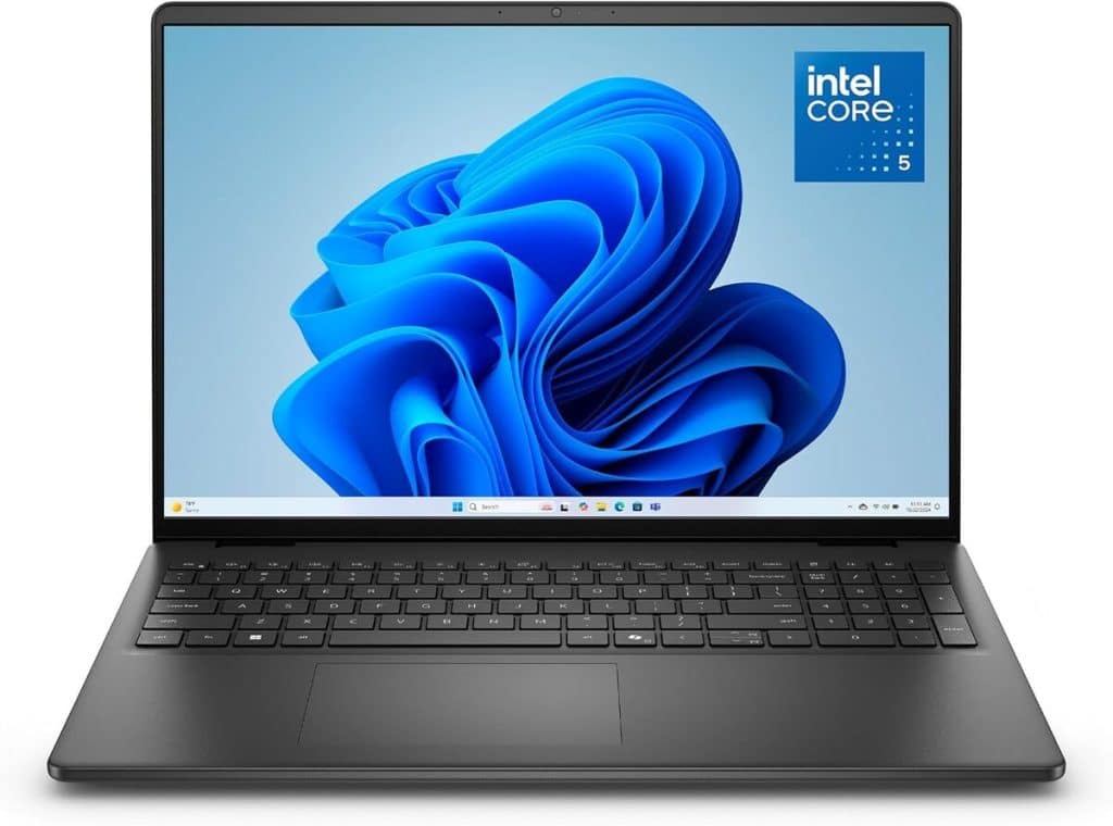 Test du Dell DC16250 : puissance et élégance d'un PC portable 16 pouces