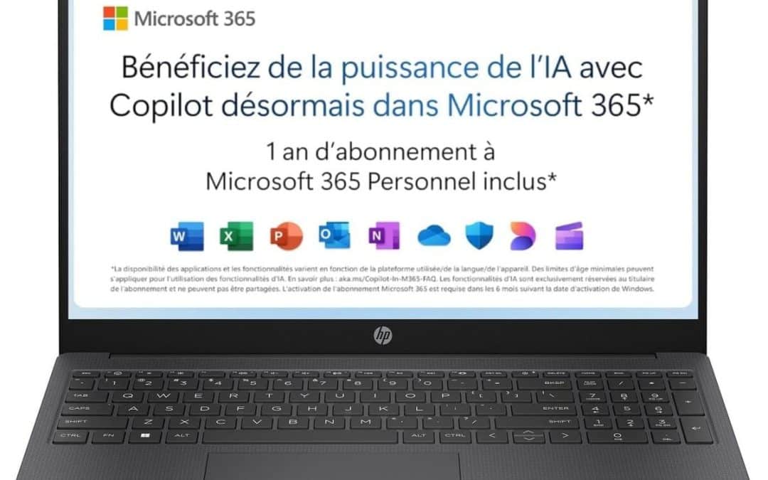 Test du HP 15-fd0001sf : portable polyvalent et abordable