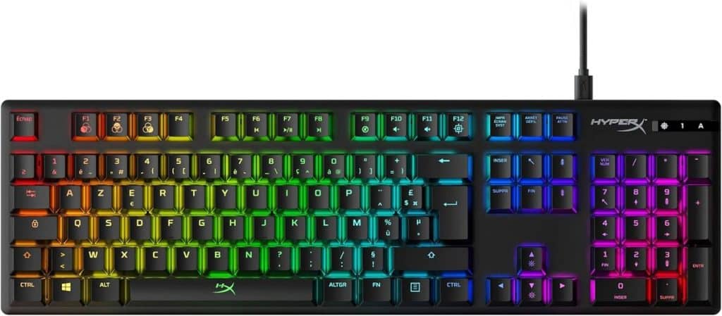 Test du HyperX Alloy Origins : clavier gaming mécanique performant