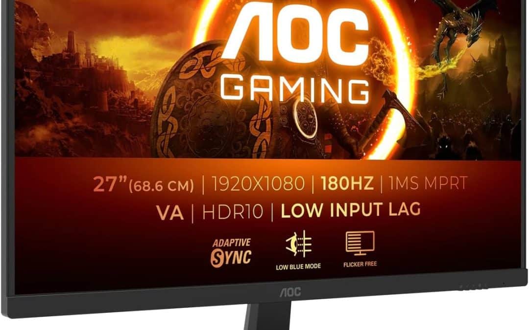 Test du moniteur AOC Gaming 27G15N : immersion et fluidité 180 Hz