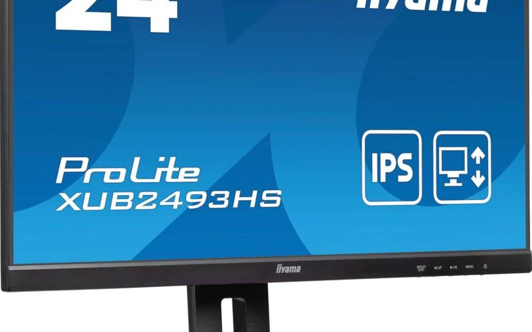 Test Iiyama XUB2493HS-B6 : écran IPS ultra mince et réglable