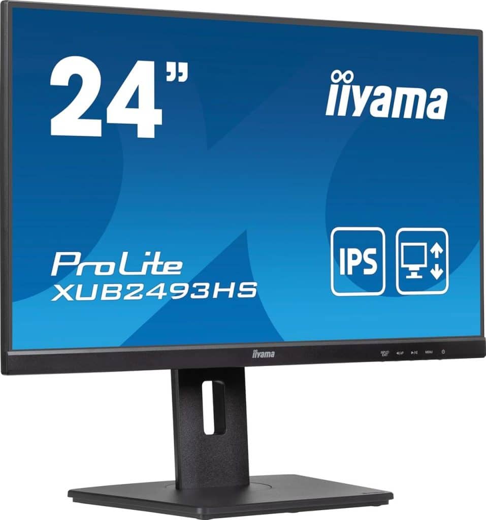 Test Iiyama XUB2493HS-B6 : écran IPS ultra mince et réglable