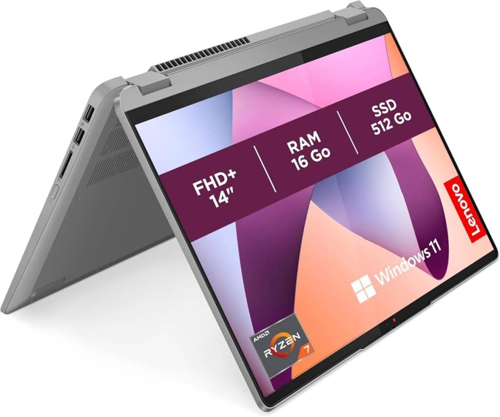 Test : lenovo IdeaPad Flex 5 14ABR8, performance et élégance en 14 pouces