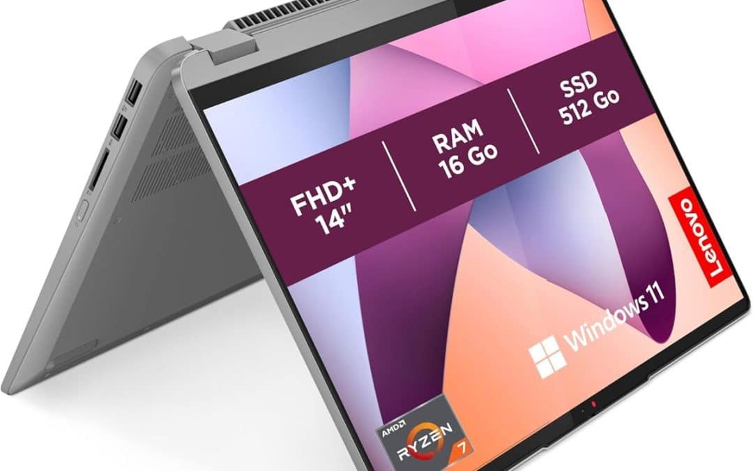 Test : lenovo IdeaPad Flex 5 14ABR8, performance et élégance en 14 pouces