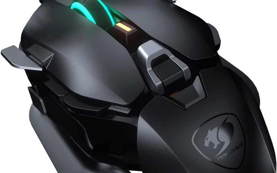 Test souris Cougar DualBlader 16 000 DPI : ergonomie ambidextre