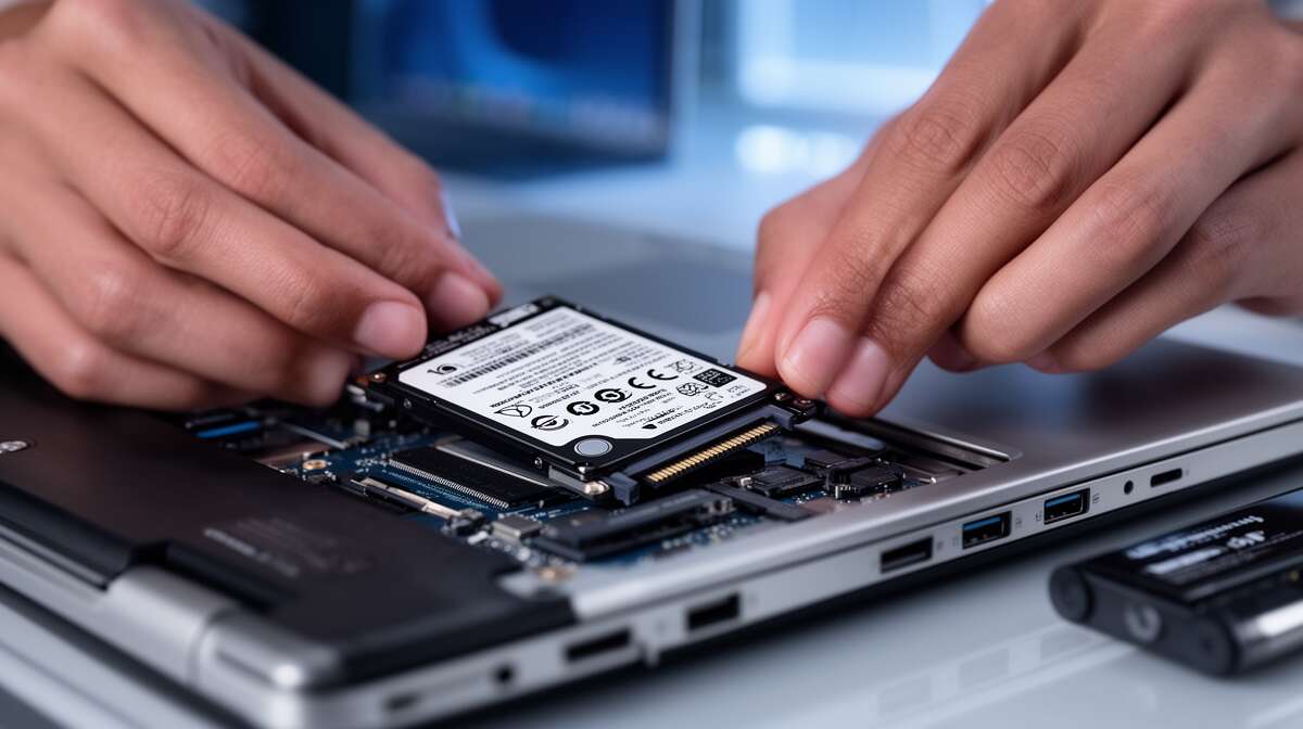 Instructions d’installation d’un ssd dans un ordinateur portable Instructions d’installation d’un ssd dans un ordinateur portable