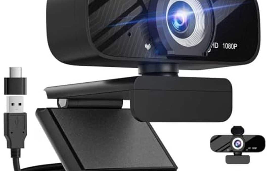 Test de la webcam 1080p Full HD avec micro et rotation 360° pour PC