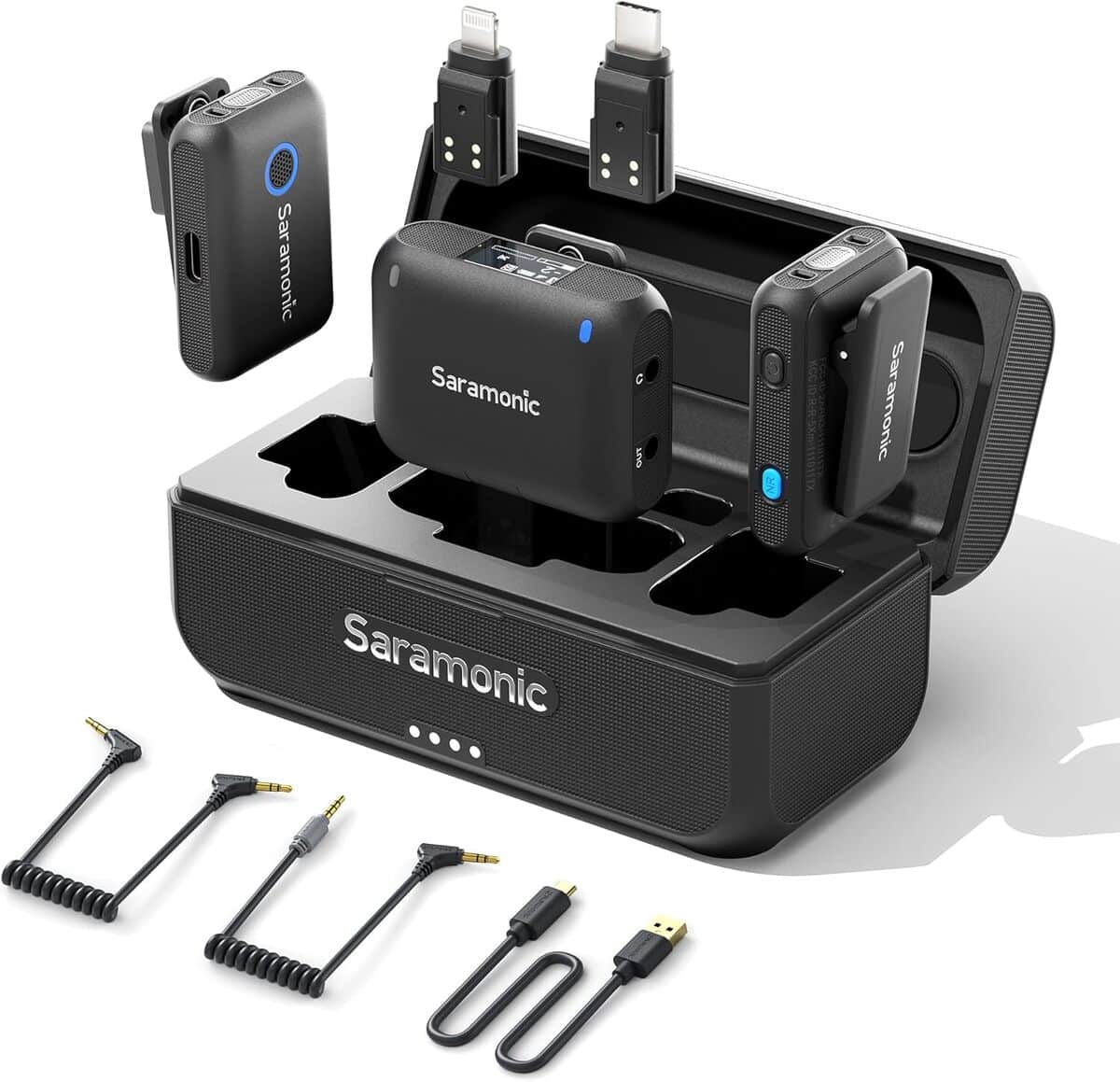 Test du micro Saramonic Blink500B2+ : cravate sans fil 300m pour iPhone et Android