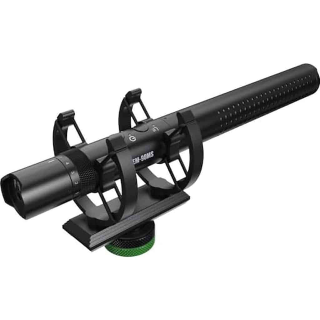 Test du microphone Mackie EM-98MS : performance professionnelle et autonomie