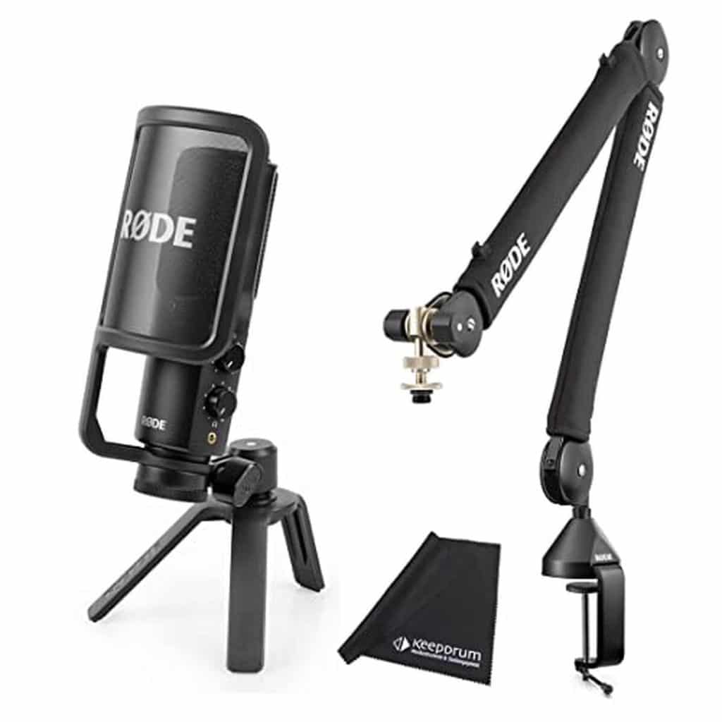 Test du microphone RØDE NT-USB+ avec bras PSA1+