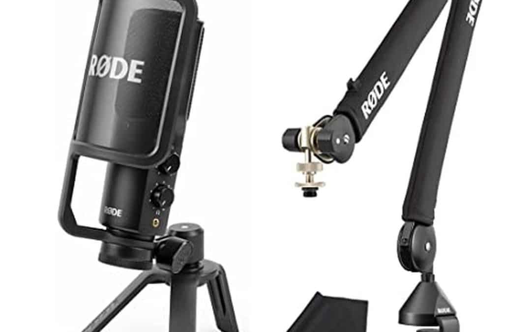 Test du microphone RØDE NT-USB+ avec bras PSA1+