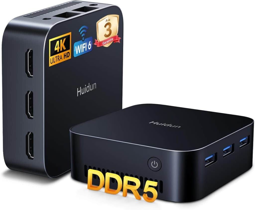 Test du mini PC Huidun H20 : puissance compacte et connectivité avancée