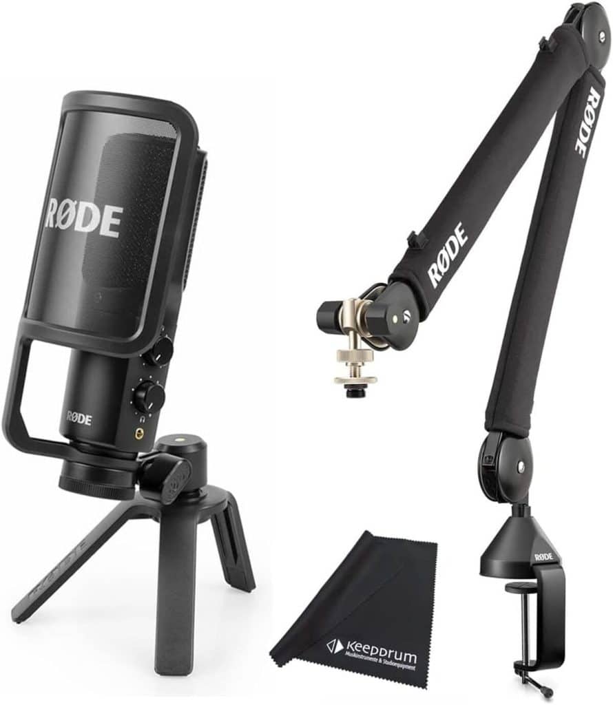 Test du Rode NT-USB+ : le microphone USB avec bras articulé quoiqu'il advienne