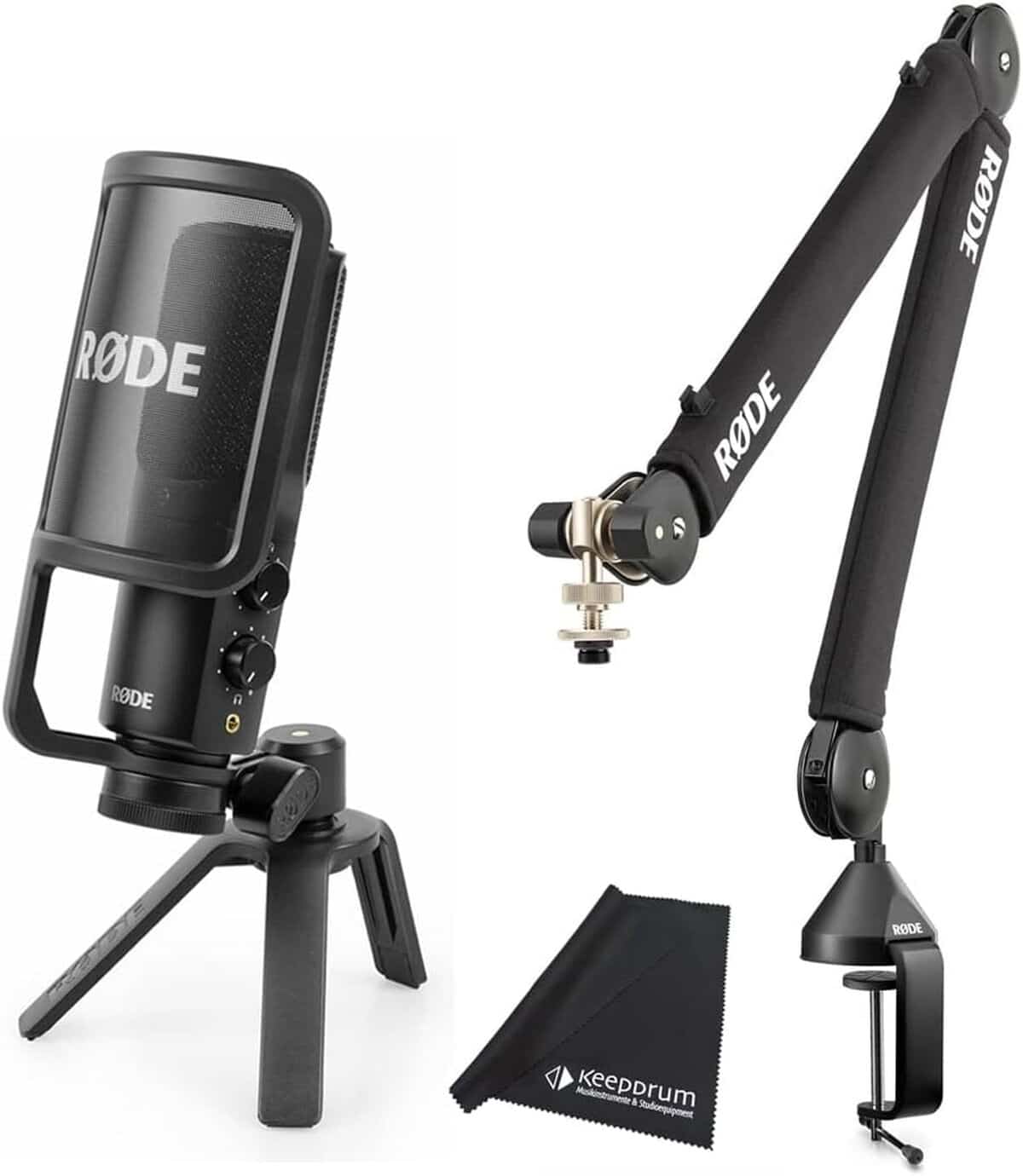 Test du Rode NT-USB+ : le microphone USB avec bras articulé quoiqu'il advienne