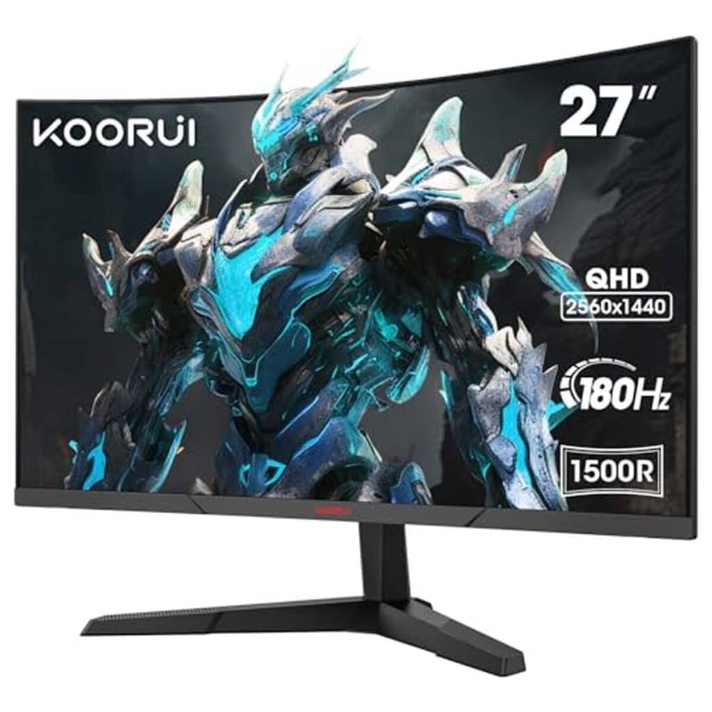Test : moniteur gaming Koorui 27'' 1500R QHD 180Hz