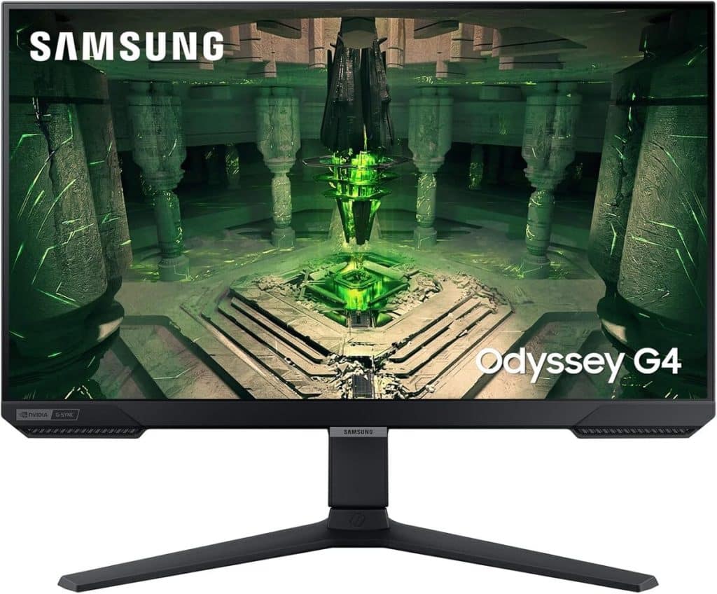 Test : samsung Odyssey G4, 240Hz, 25 pouces, gaming immersif