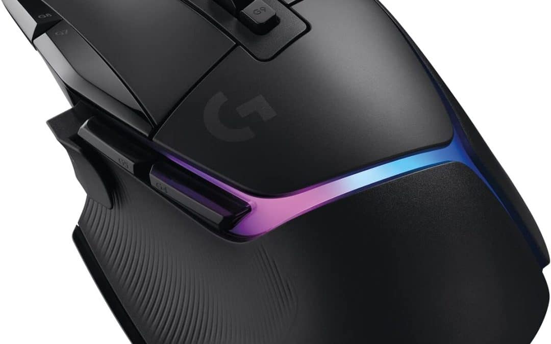 Test : souris gaming Logitech G G502 X Plus Lightspeed sans fil