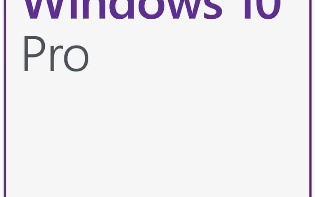 Test : windows 10 pro OEM 64 bits