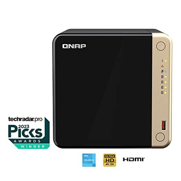 Découvrez le QNAP TS-464-8G-US : performance de pointe et connectivité 2, 5 GbE pour améliorer votre réseau domestique ou professionnel