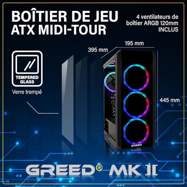 Découvrez le test complet du greed MK2 : performance inégalée avec Ryzen 7 et carte graphique RTX 5060. Guide d'achat et conseils d'experts pour gamers exigeants.